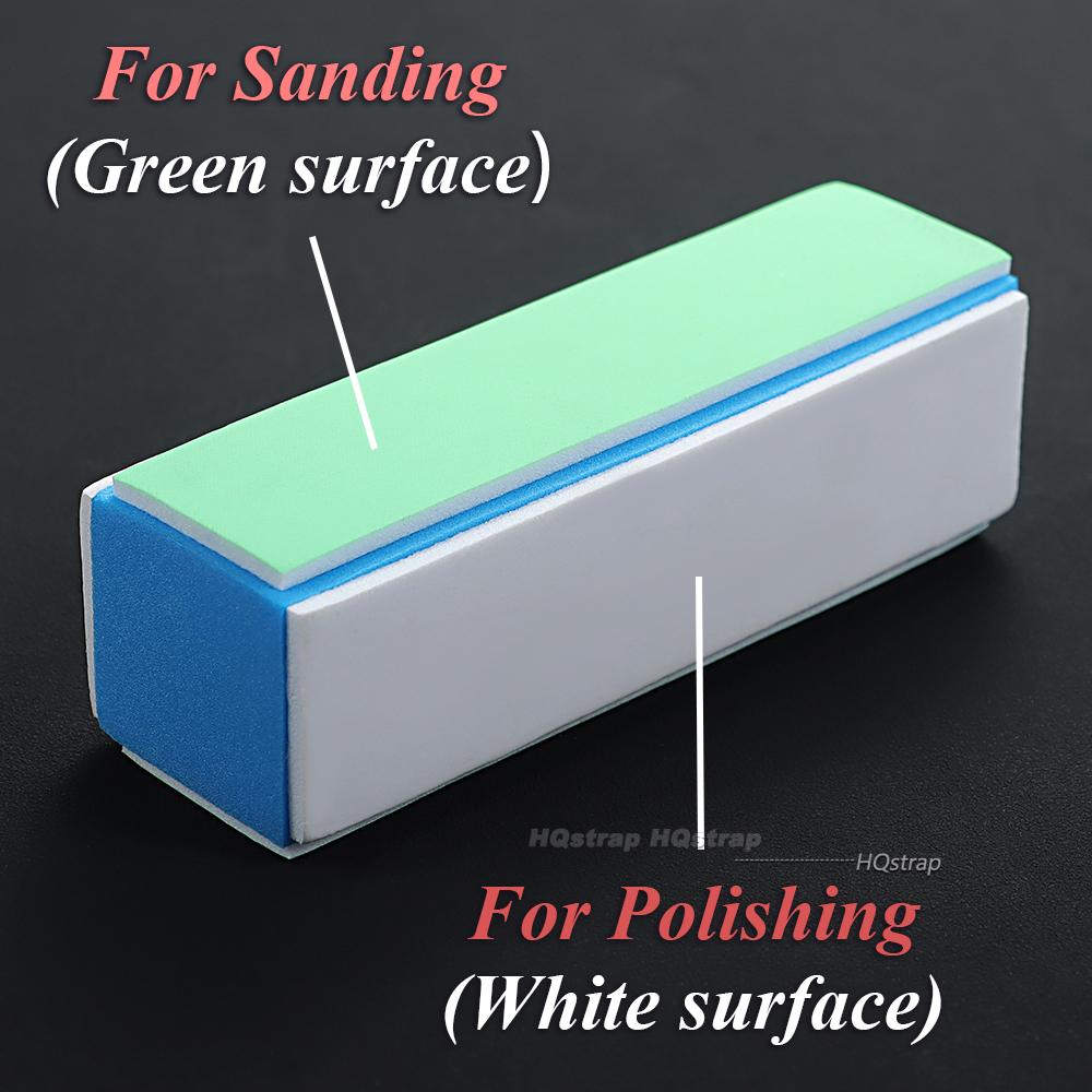 1/2/4pcs Watch Cleaner Rod 4 Sides 1000/4000 Mesh Polishing Files Watch Parts Clean Polish Tool Rod Watchmaker Polishing Plate
