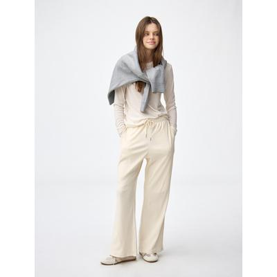 Rib Easy Pants  Standard Length 67.0 To 71.0 Cm 