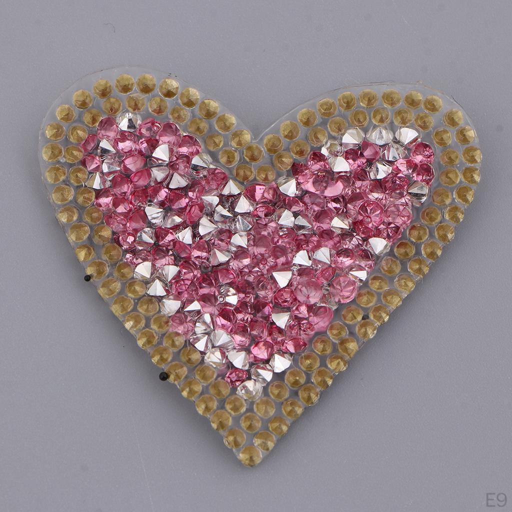Rhinestone Appliques Patch Motif Sew On