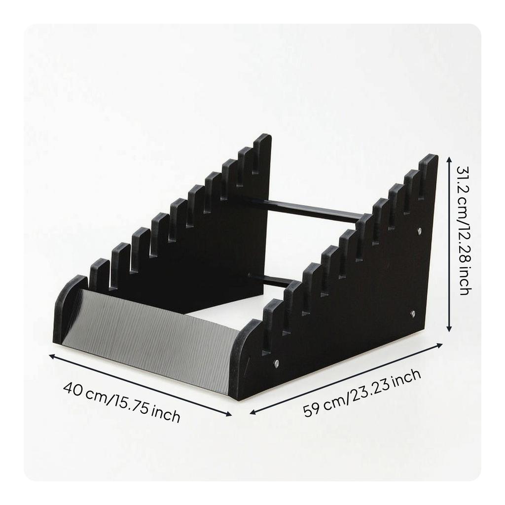 Floor Standing Tile Display Rack Heavy-Duty Sample Stand Long-Lasting