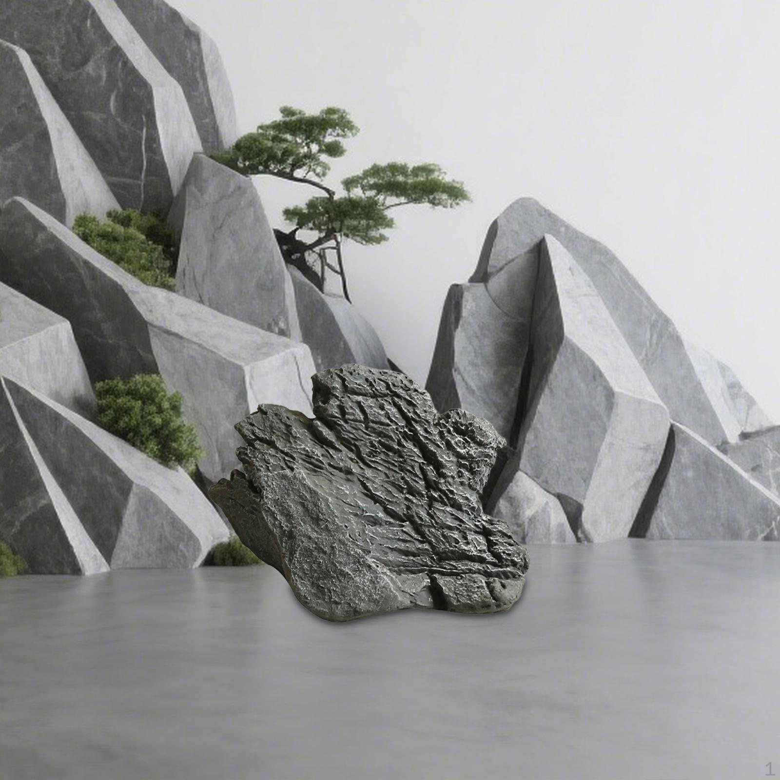 

Artificial Landscape Rock Decorative Courtyard Patio Outdoor Versatile Park Figurine Garden Ornament Style A