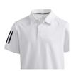 Adidas Boys 3 Stripes Polo Shirt