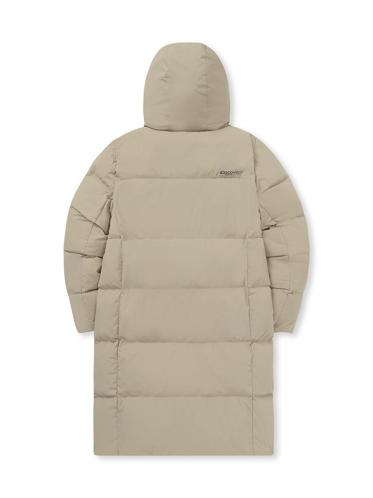 Discovery Expedition Men'S Leicester G Goose Down Long Padded Jacket (L/Beige)