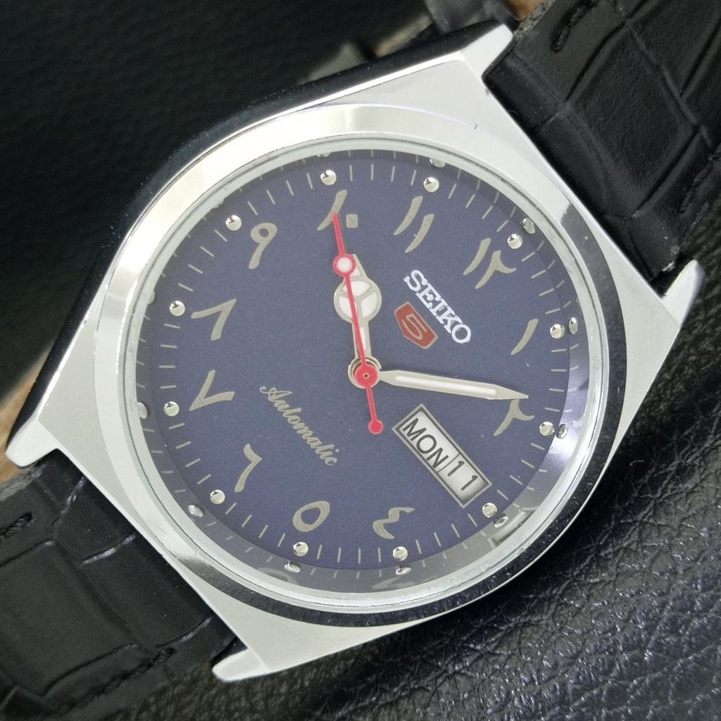 

ВИНТАЖНЫЕ ВОССТАНОВЛЕННЫЕ ЧАСЫ SEIKO 5 AUTOMATIC 6309A ЯПОНИЯ МУЖСКИЕ С СИНИМ ЦИФЕРБЛАТОМ a441286-5 Sk-a441286