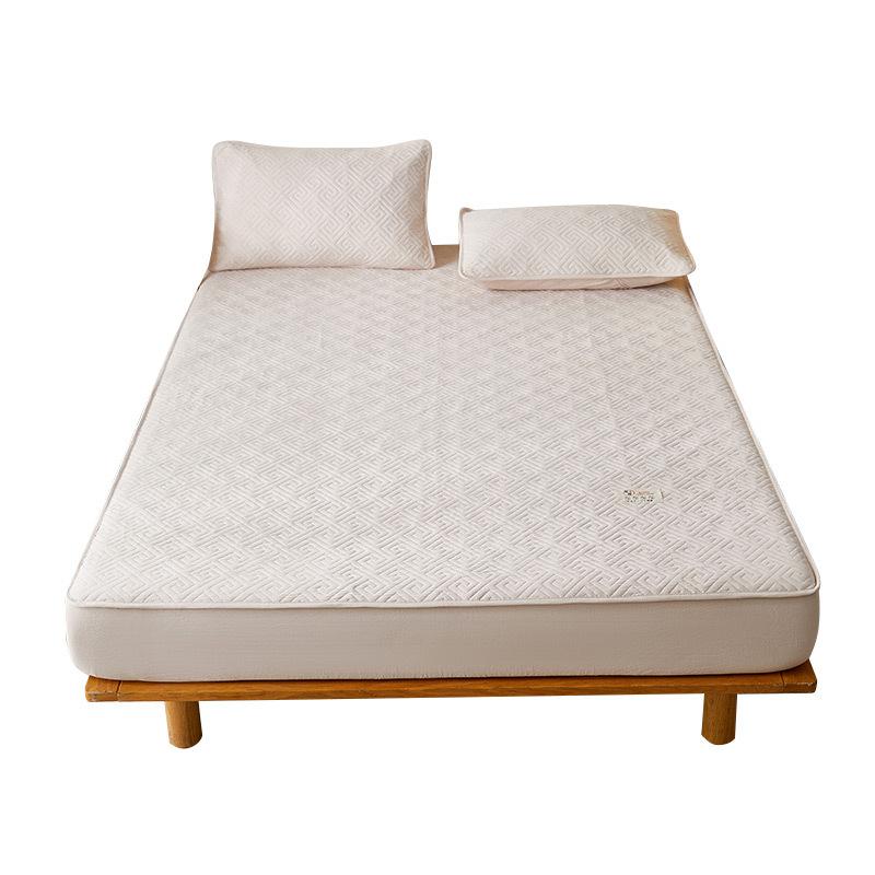 Soybean Cotton Padded Waterproof Bedspread Washable Cotton One-piece Simmons Mattress Dust-proof Protective Cover
