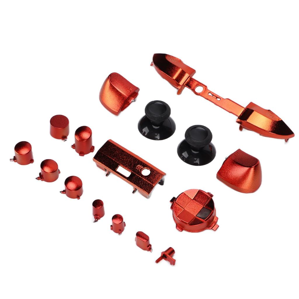 Full Game Controller Button Set Electroplating Replacement Handles Accessories for Xbox Series X