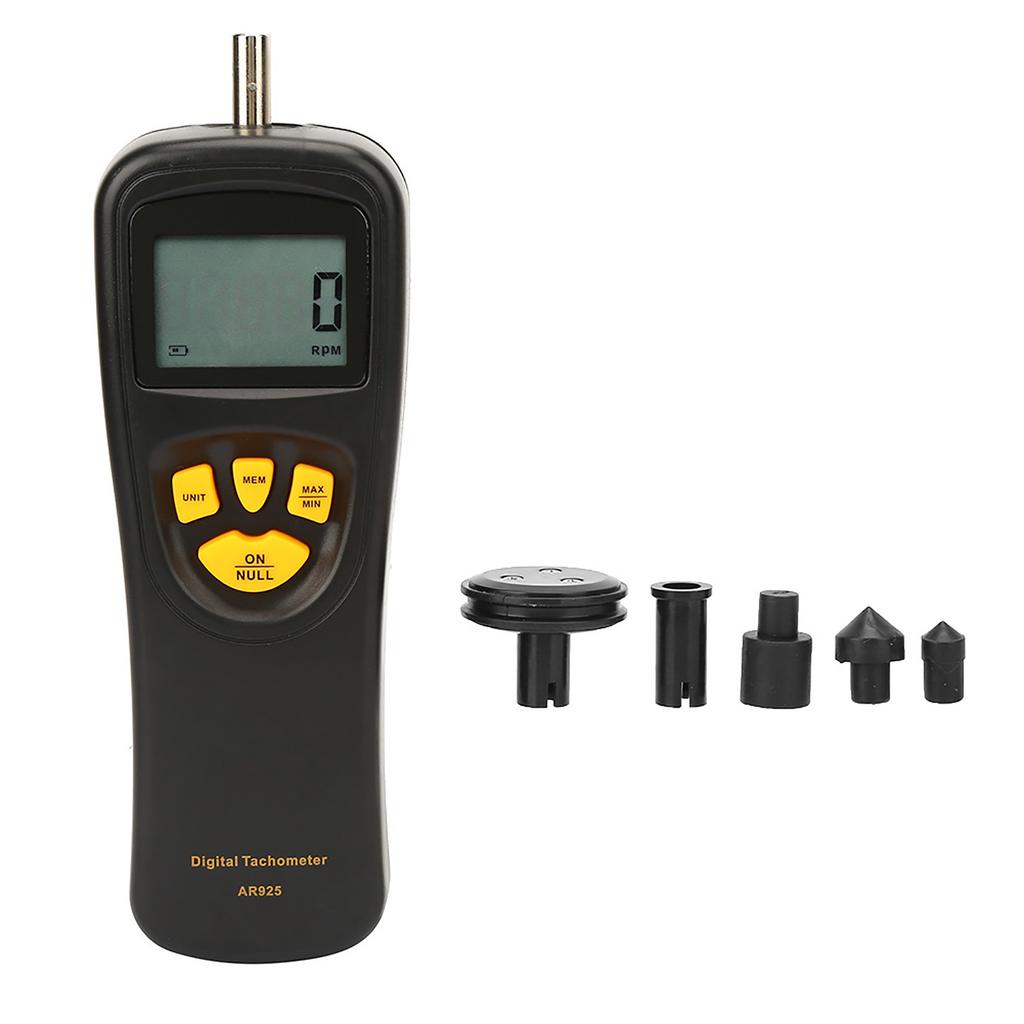 SMART SENSOR 0.5 19999 RPM Contact Digital Tachometer Rotation Meter with LCD Backlight Display
