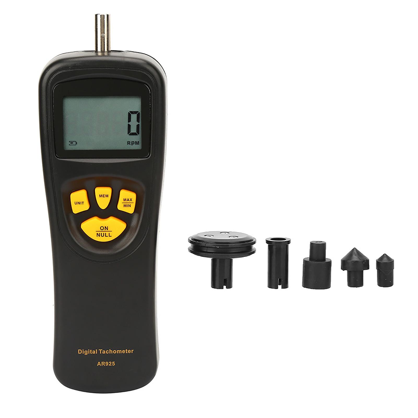 

SMART SENSOR 0.5 19999 RPM Contact Digital Tachometer Rotation Meter with LCD Backlight Display