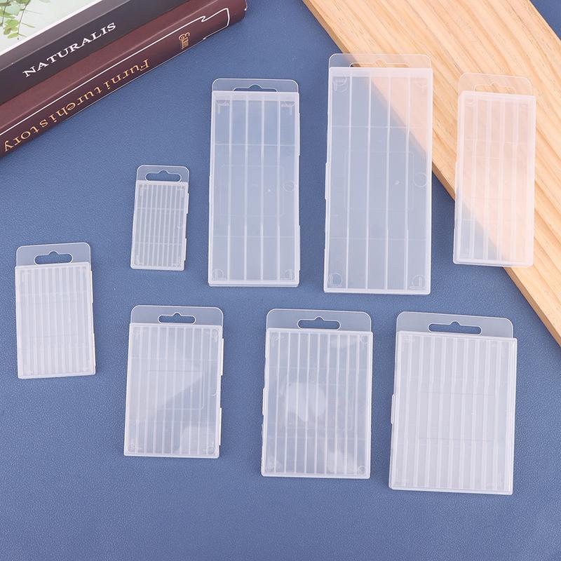 Toolbox Tool Woodworking Drill Bit Packaging Case Thickened Transparent Plastic Twist Drill Empty Box Storage Box