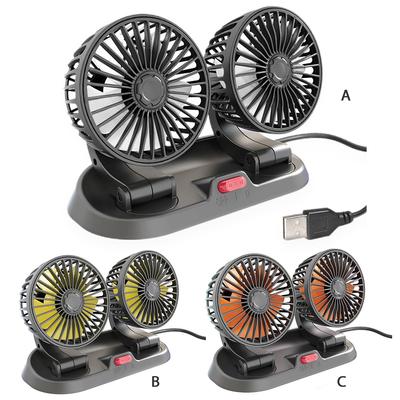 Auto Dashboard Fan Faltbare Dual Kopf Luftkühlung Universal Sommer