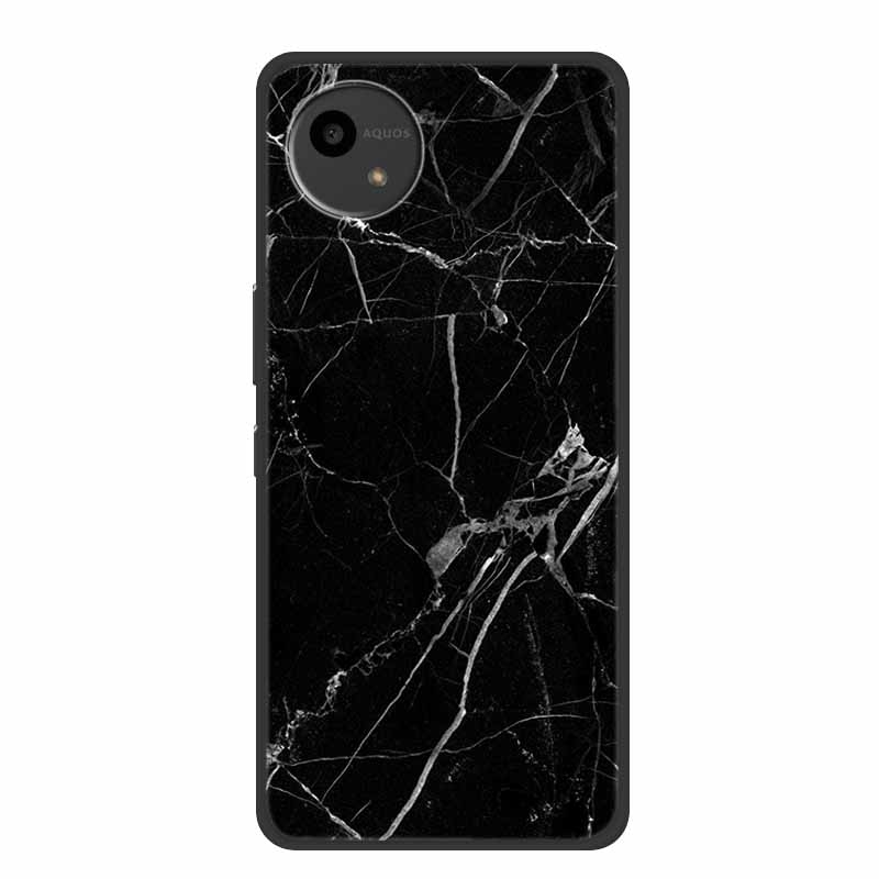 Case For SHARP AQUOS WISH4 Marble TPU Soft Silicone Back Cover SharpSmartphones SH-52E Phone Cases Protector Mica Painted Capa