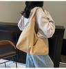2025 Wasteland Style Lazy Style Campus One-shoulder Armpit Bag Versatile Commuting Fashion Simple Large-capacity Cloth Bag Women's Bag