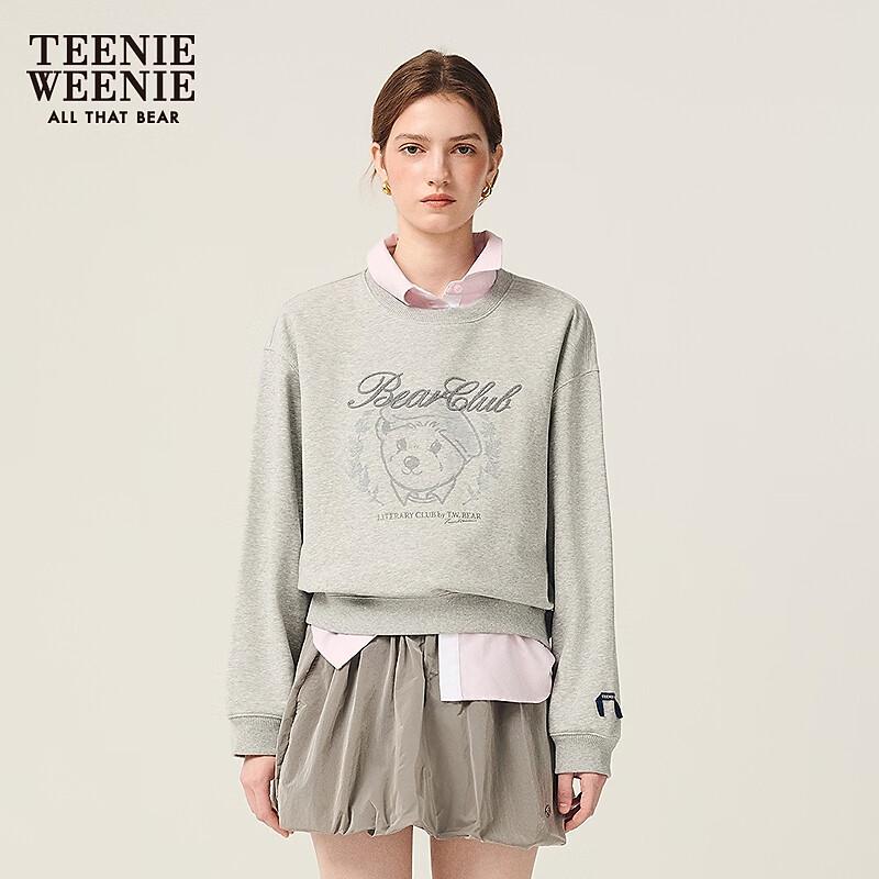 Teenie Weenie Women's Big Bear Graphic Crewneck Sweatshirt
