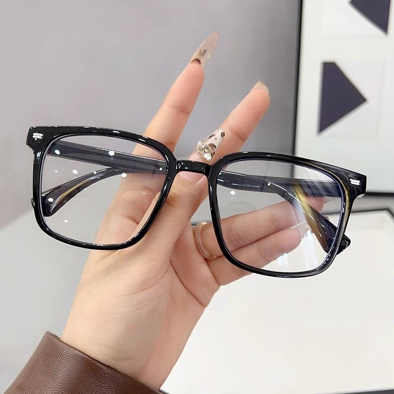 1/2PCS Round Anti Blue Light Blocking Glasses Transparent Frame for Women Men Computer Eyewear Optical Spectacle