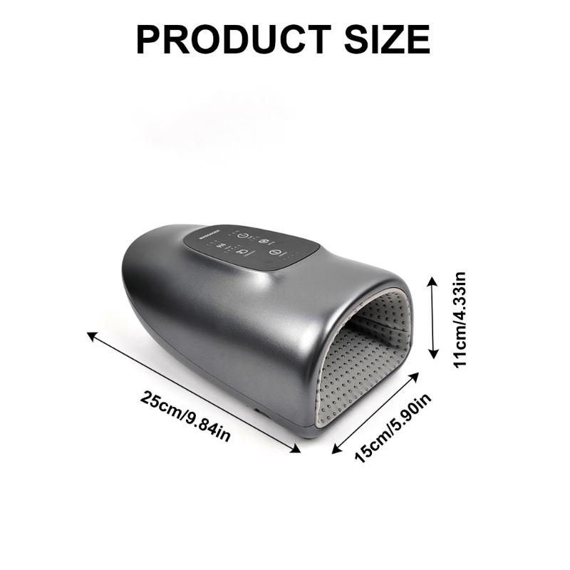 Practical Hand Massager 3 Massage Mode Electric Hand Massager with Soothing Heat Air Compression Finger Massager