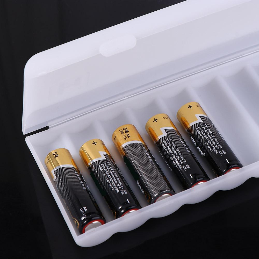 Portable PP Container 10X18650 18650 Battery Cover Battery Holder Storage Box Hard Case