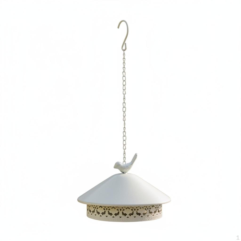 2 Pieces Hanging Scent Box BirdShaped Finial Coil Holder Antique Style Iron for