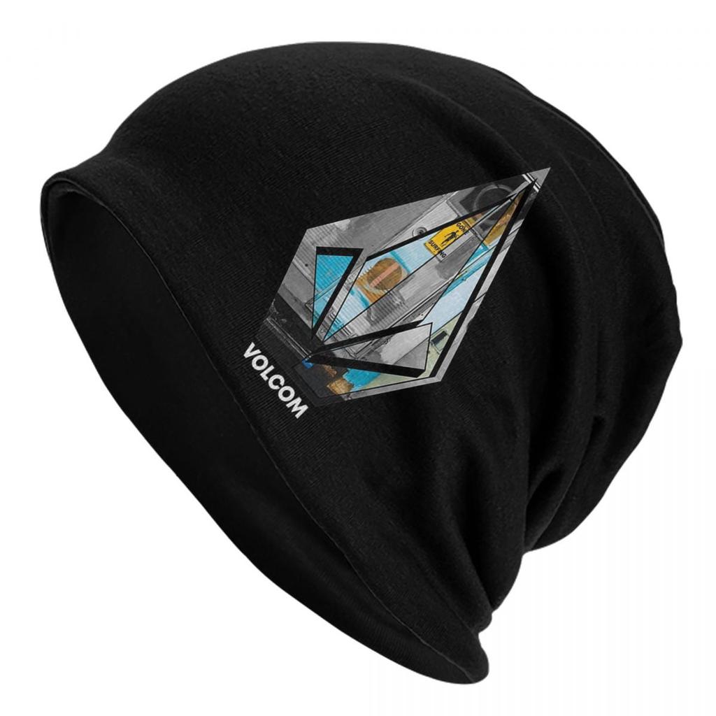 Volcoms Logo  Unisex Adult Beanies Caps Knitting Bonnet Hat Warm Hip Hop Autumn Winter Outdoor Skullies Hats