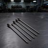 For Solid Carbide Rotary Burrs 5pcs 100mm Overall Length 3mm Shank 6mm Dia
