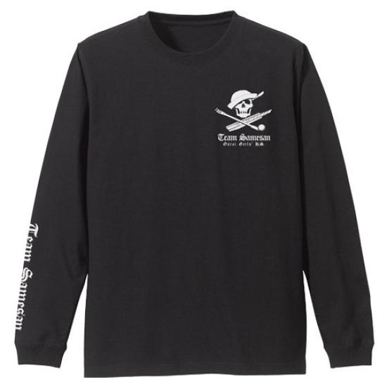 Girls Panzer Final Chapter Shark Team Rib Long Sleeve Black M Size & T-Shirt