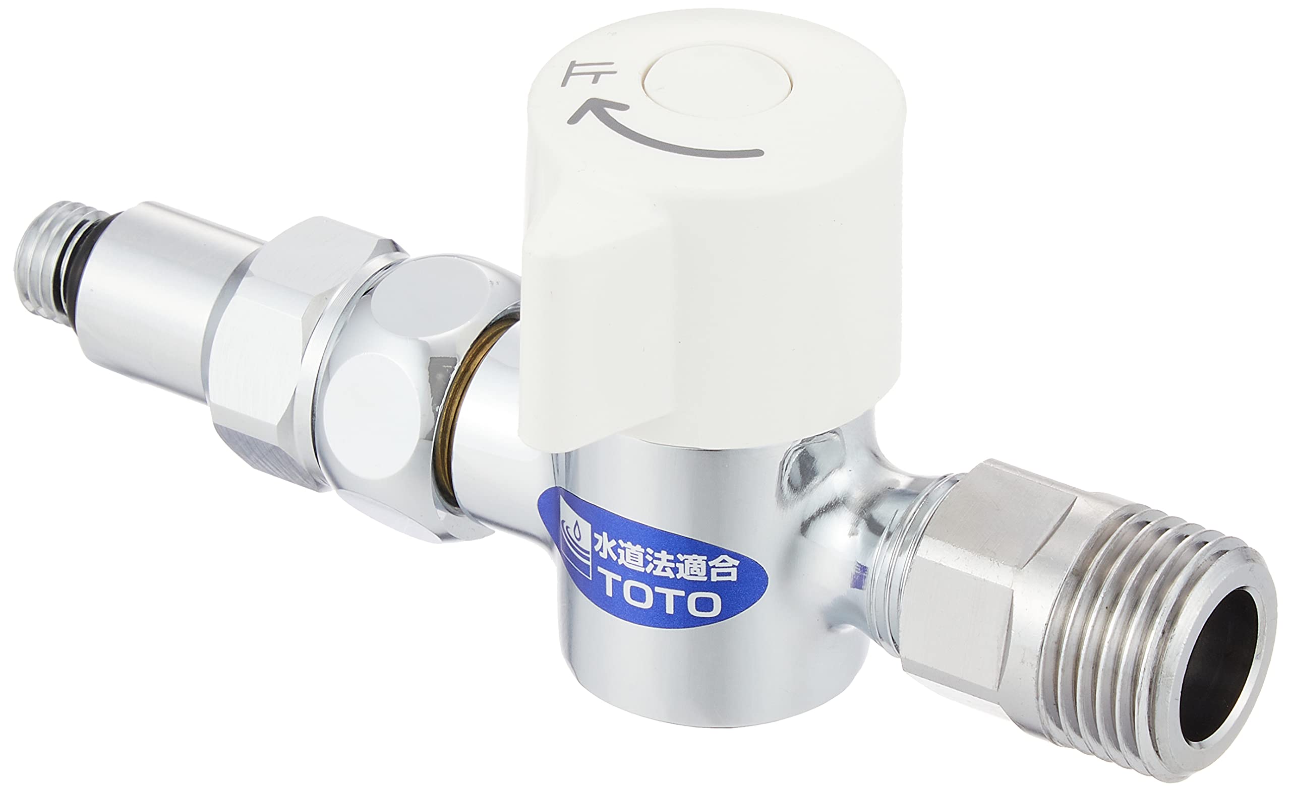 TOTO Branch Fitting connection screw size (for G1/2) THF23-1R