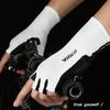 VILICO A0106 1 Pair Size M Outdoor Cycling Fishing Gloves Half Finger Shock Absorbing Breathable Bike Gloves
