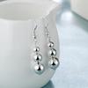 Kupferfarbene Perlen-Tropfenohrringe für Damen Turmförmige lange Hängeohrringe Hochzeit Verlobung Trendiger Schmuck Geschenk E699