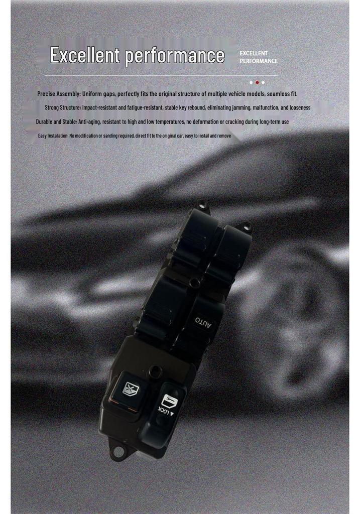 Left Front Window Regulator Master Switch for Toyota 2002-2007 Models (84820-33170)