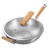 Zhishi 304 Stainless Steel Hammered Wok