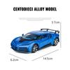 1/32 Bugatti Centodieci Zliatinový Model Športového Auta Odlievaný Kov Závodné Autá Vozidlá Modelová Kolekcia Zvuk a Svetlo Detské Hračky Darček