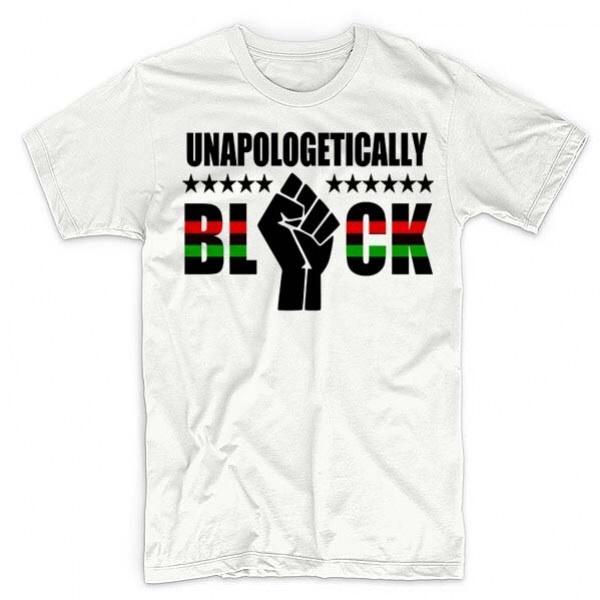 

Black History Month Africa, black economics, Malcolm X, Martin L. King Unisex T-Shirt M