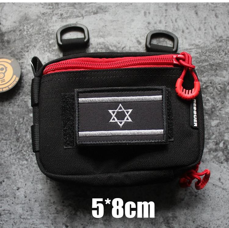 Vyšívaná vlajka Velcro náramek ruský americký německý Velcro britská morálka odznak nášivka odznak balíček nálepka