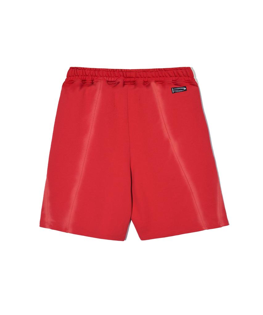 PHYPS MOTORCYCLE Vintage Cutoff Shorts Red
