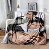 Dylan Wang Dong Fang Da Qiang Tagesdecke, Decke Cang Lan Jue für Sofa, Schlafzimmer, Dekoration, flauschige, weiche Decken