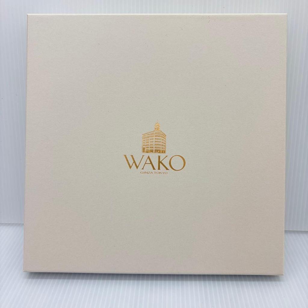 Used Unused WAKO Lace Handkerchief Ginza Wako Floral Lace Handkerchief