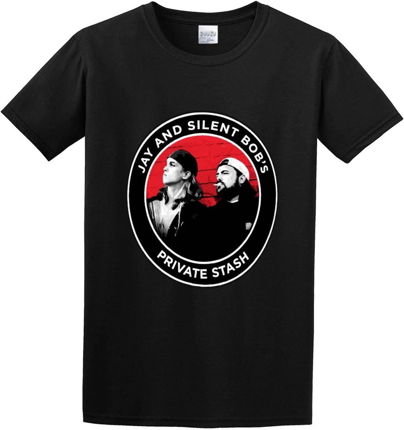Men s Jay and Silent Bob Logo T Shirt Black 3XL чёрный