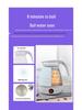 Portable Folding Silicone Electric Kettle with 304 Stainless Steel, Auto Power Off, Anti-Dry Burning - Ideal for Travel, Home, or Dorm Use