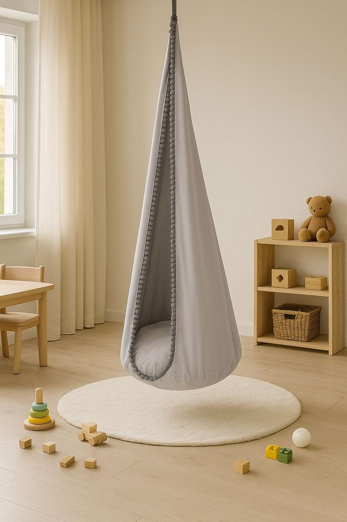 My Sweet Baby Hanging Swing Hammock Cocoon - Gray