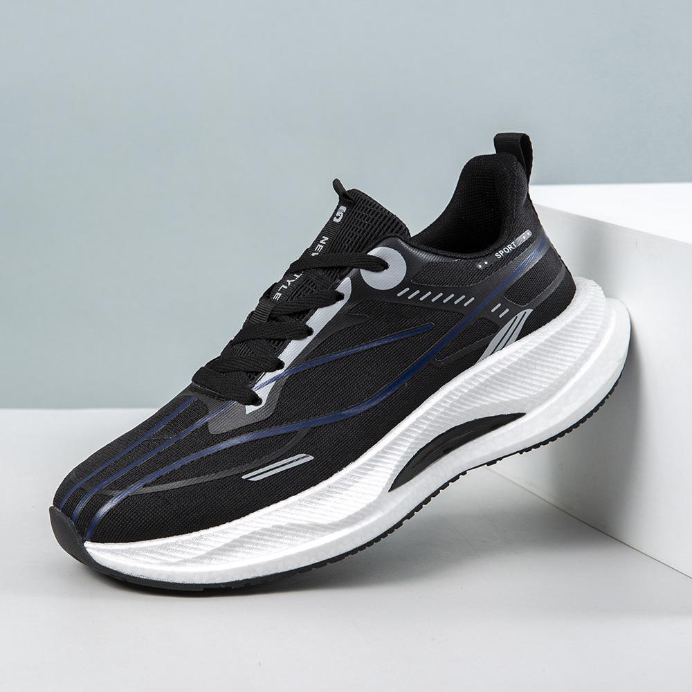 

Sneakers couple new running shoes older children student body test shoes outdoor shoes mesh breathable lightweight carbon board running shoes 45 standard code