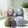 13cm Niedlicher Igel Plüsch Schlüsselanhänger, Cartoon Puppe Tasche Hängeornament, Weiches Stofftier Anhänger Spielzeug