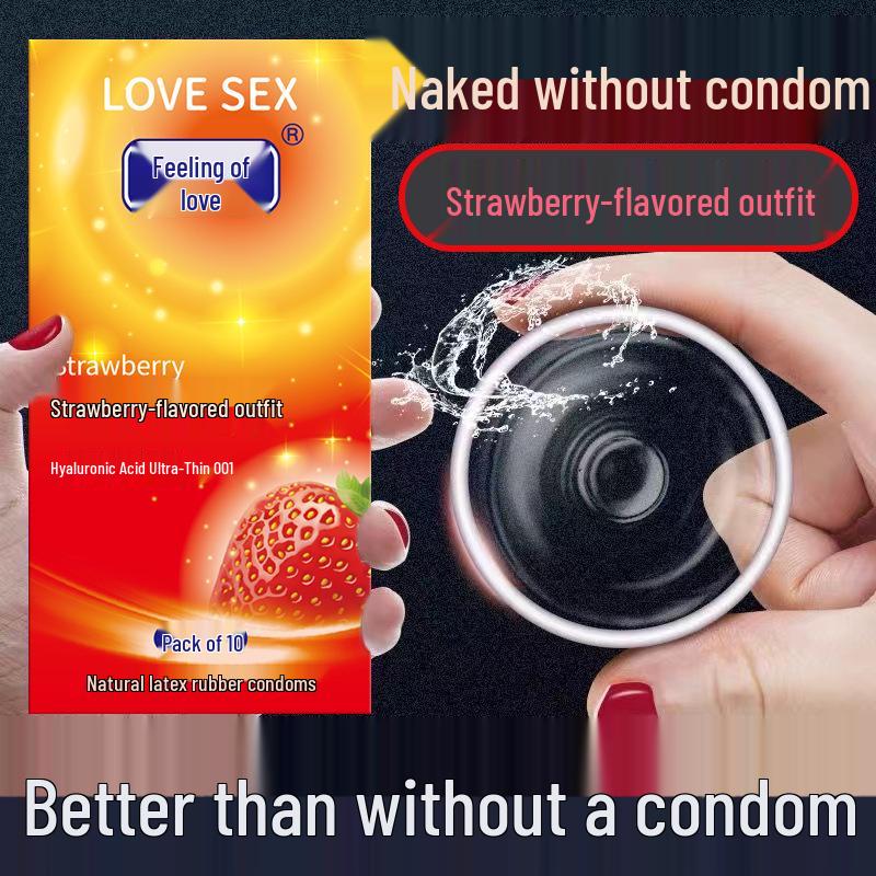 Ultra-Thin Hyaluronic Acid Condoms for Men - Long-Lasting and Safe Adult Contraceptives
