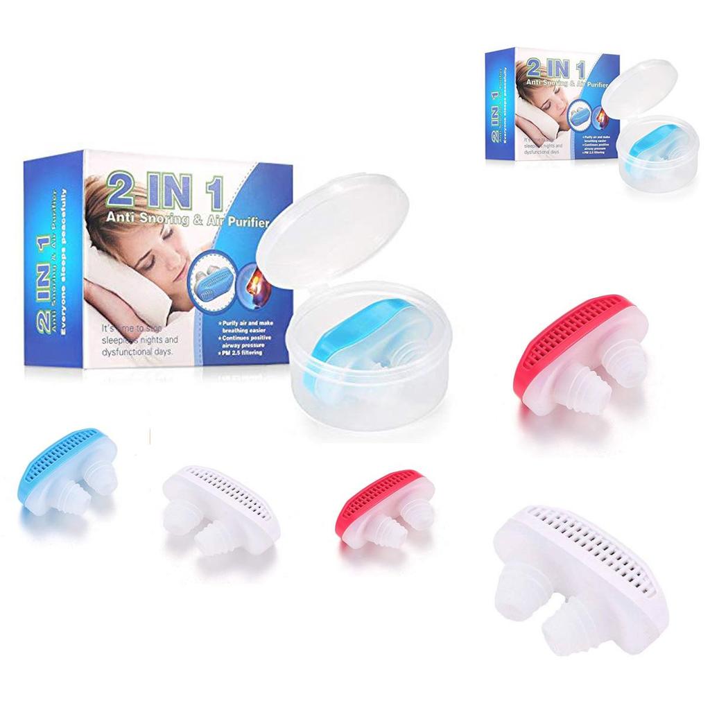 Anti Snoring Nasal Clip With Air Purification For Home Sleep Assistance
