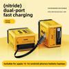 2-in-1 GaN-Ladegerät Skalierbar 120W Max Schnelllademodul Mit Typ-C-USB-Anschlüssen Los