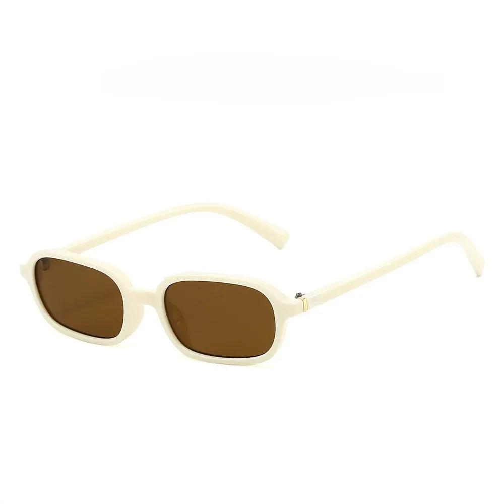 Fashionable and Personalized Small Frame UV Resistant Sunglasses Unisex Versatile Design Essential Sunscreen for Outdoor Travel