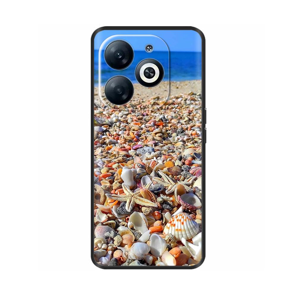 Phone Case For Infinix Smart 8 8pro 8Plus Cute Cartoon Painted Back Cover Soft TPU Bumper For Infinix Smart 8 Pro Plus Case Capa