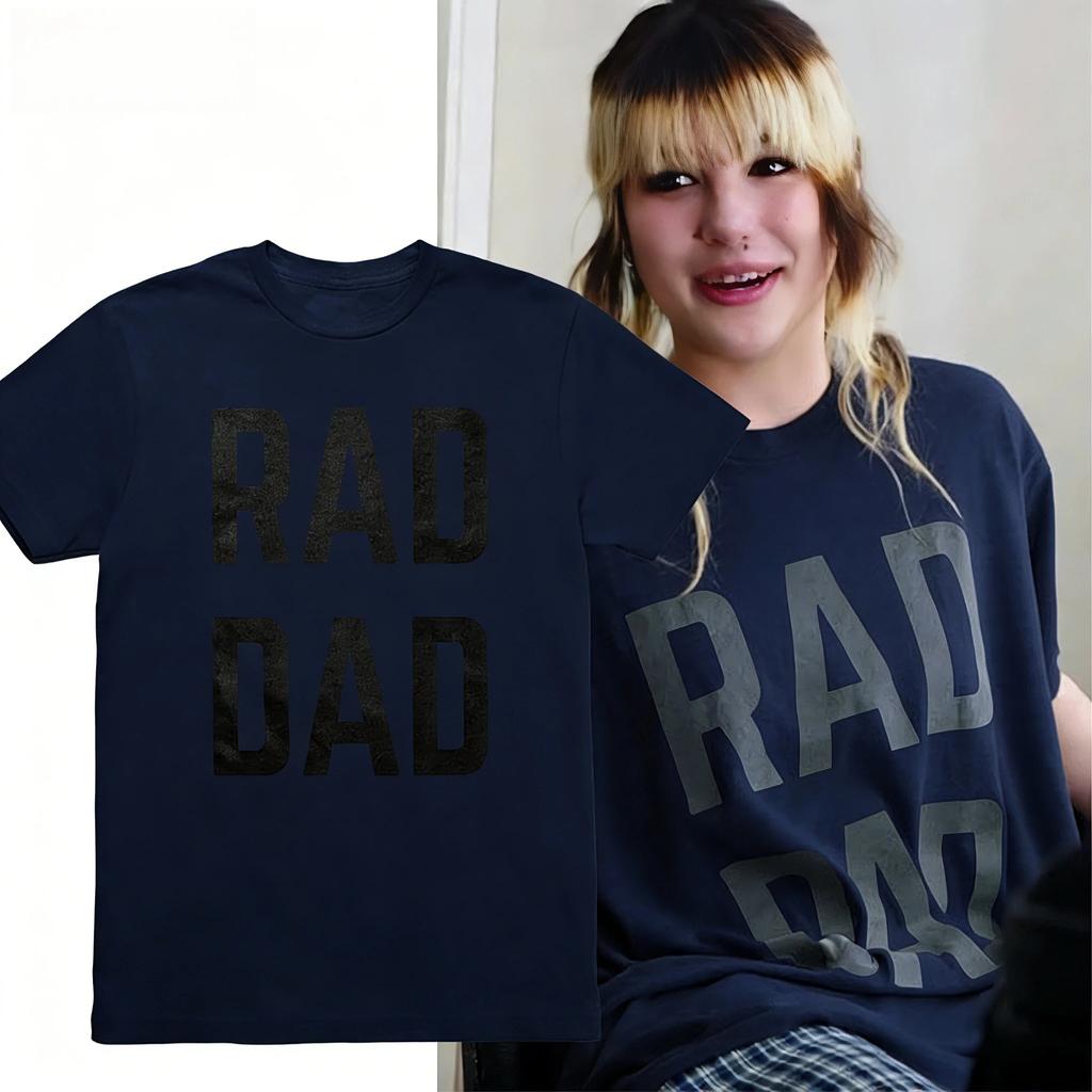 2026 Summer Fashion Trendy Tee Alysa Liu Rad Dad Shirt Funny Cool Dad Gift for Sports Gray Men's and Women's Universal Gift for Fans T-Shirt