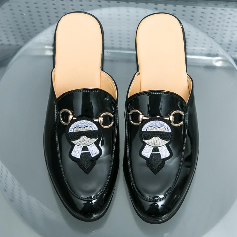 

Кожаная обувь для мужчин Натуральная кожа Обувь больших размеров Высококачественная дизайнерская формальная обувь Повседневная обувь Для бизнеса 46 чёрный