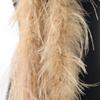 Stylish Ostriches Plumage Neck Wrap For Outfits And Home Decoration
