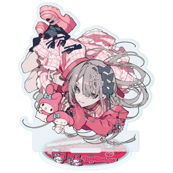Kei Mochizuki x Sanrio Characters 06 My Melody [Collaboration Illustration] Acrylic Stand