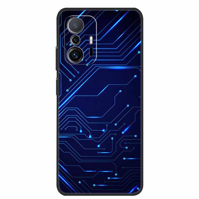 For Xiaomi 11T Pro Case Animals Protective Soft Silicone Cover Phone Cases for Xiaomi Mi 11T Pro 5G Shockproof Mi11T Wolf Coque